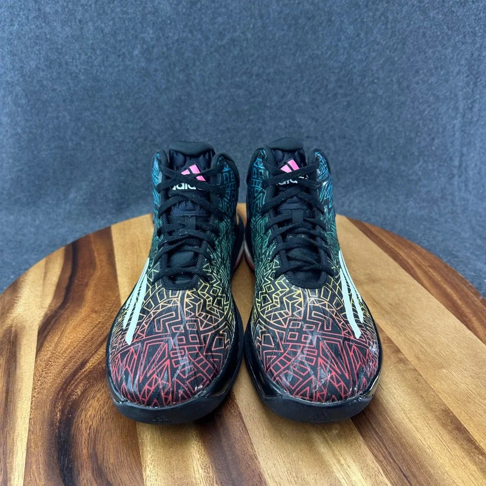 Adidas Boost Shoes Crazy Light Black Multi C75907 Sneakers US 8
